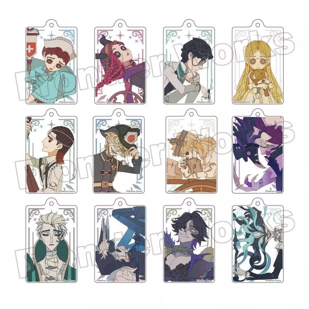 中古】キーホルダー 全12種セット 「Identity V 第五人格 アート