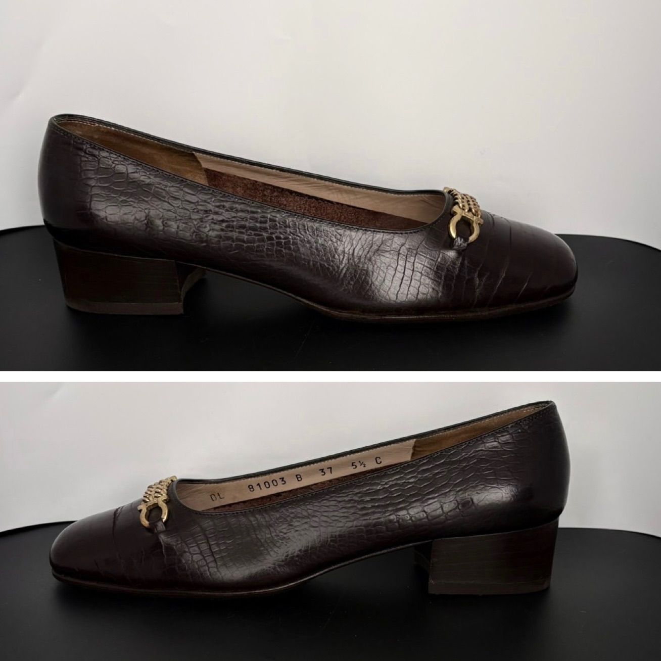 サルヴァトーレフェラガモ Salvatore Ferragamo パンプス ガンチーニ