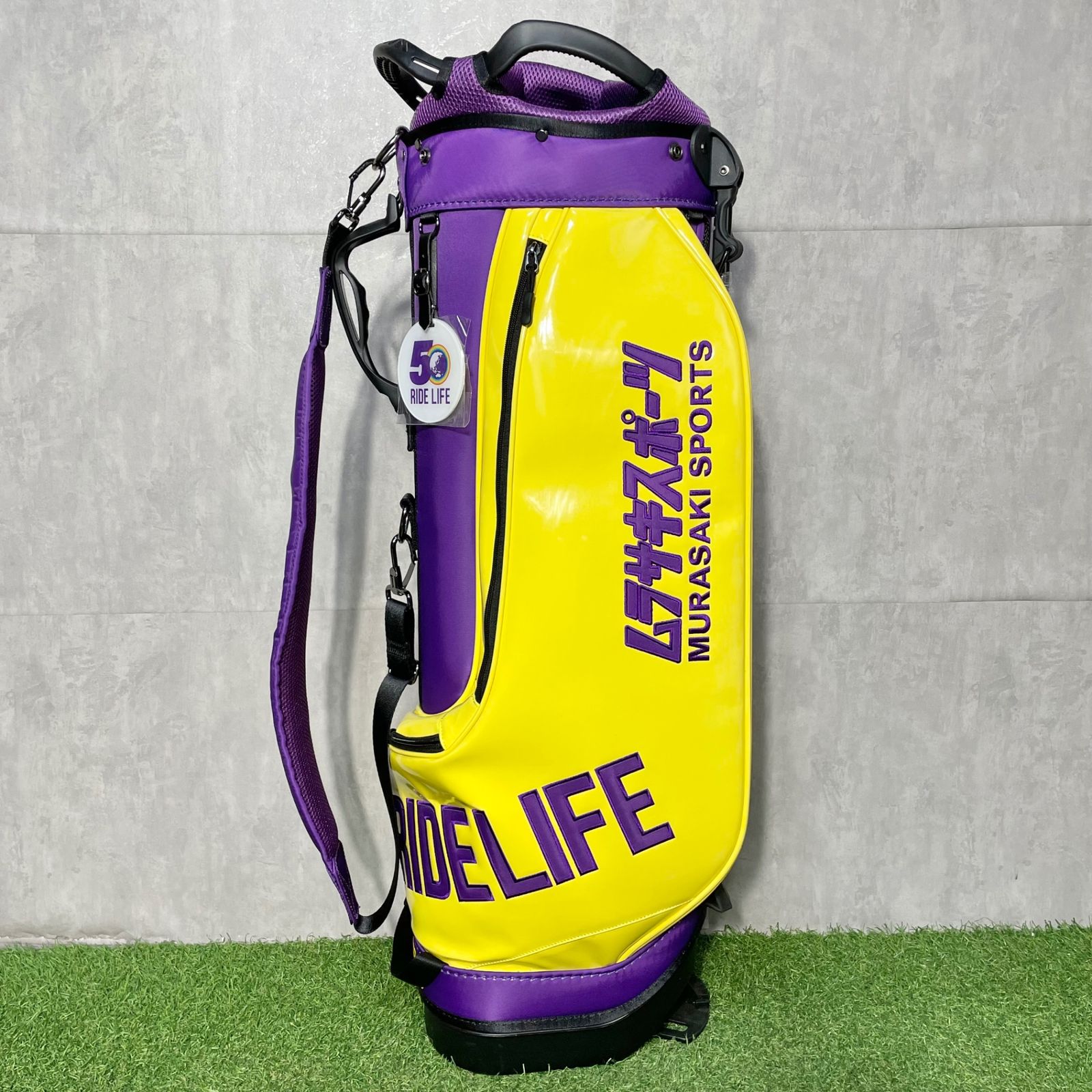 200個限定】ムラサキスポーツ 50周年記念モデル キャディバッグ ゴルフ