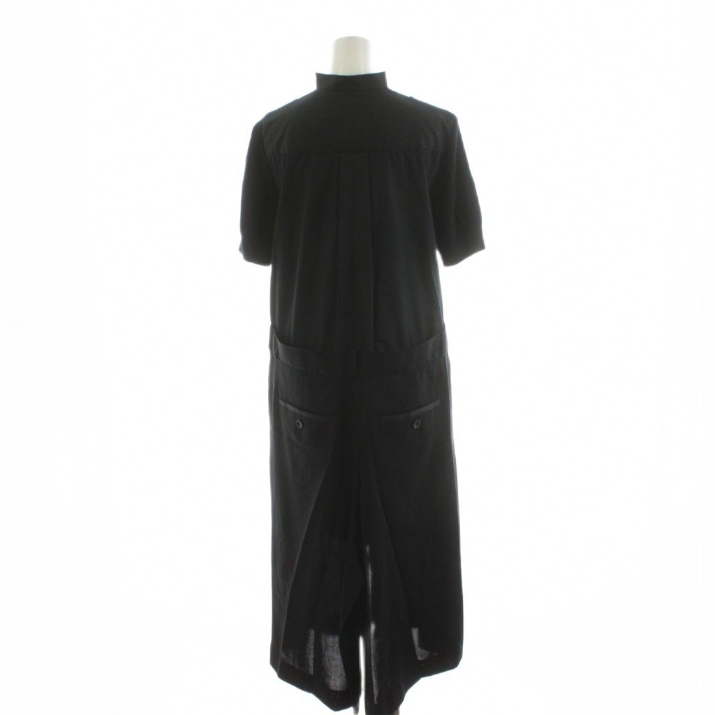 sacai 21-06022 ニットロングワンピース ブラック サイズ2 sacai 21-06022 ニットロングワンピース ブラック サイズ2 楽天市場