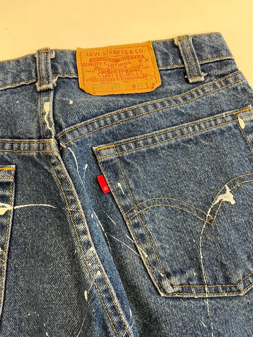 リーバイス Levi's 80s 80's 505-0217 USA製 ボタン裏刻印653