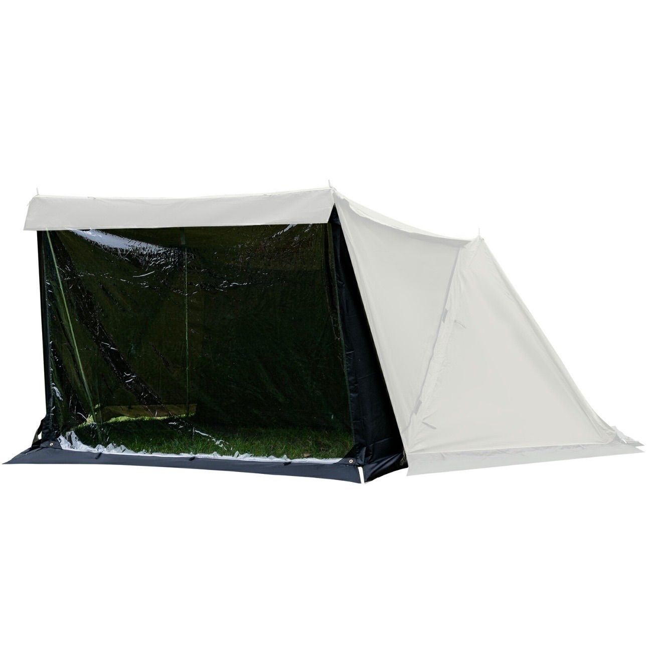 tomount 前幕パップテント専用 パップテント前幕 焚き火陣幕 テント前