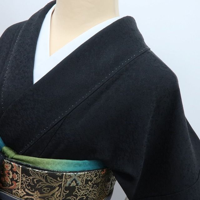 訪問着　正絹　特選手縫い仕立 百華❀Y4448◇大久保玄才落款 手縫い仕立て 正絹 訪問着 着物 単品