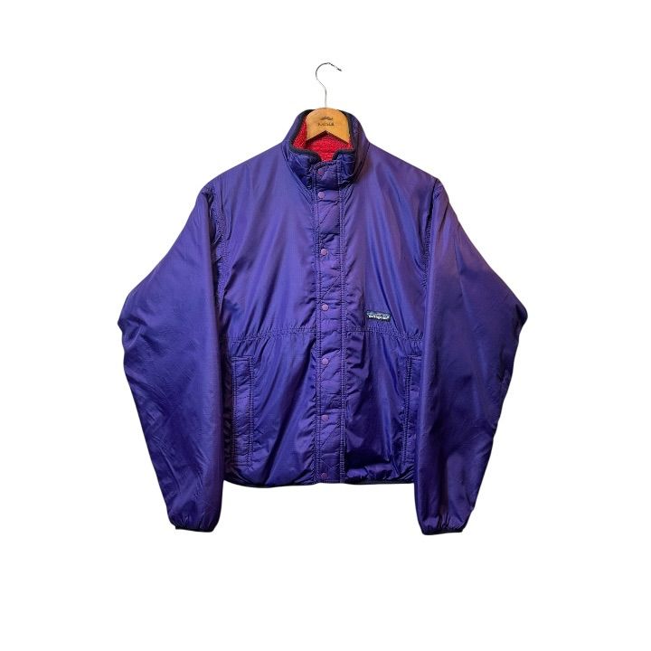 97' Patagonia glissade cardigan Phoenix Red × Deep Purple - メルカリ