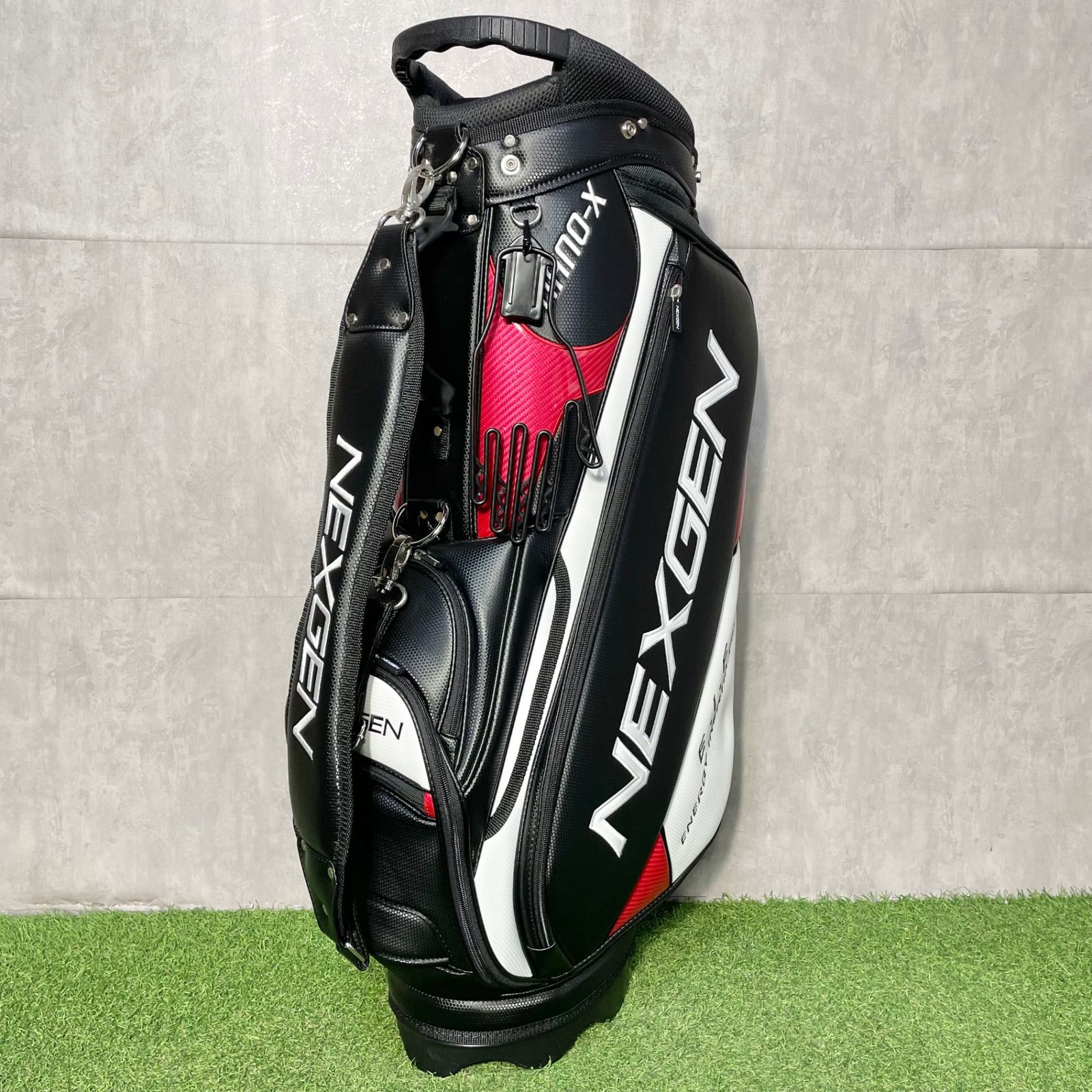 美品】NEXGEN ネクスジェン キャディバッグ ゴルフバッグ 軽量モデル