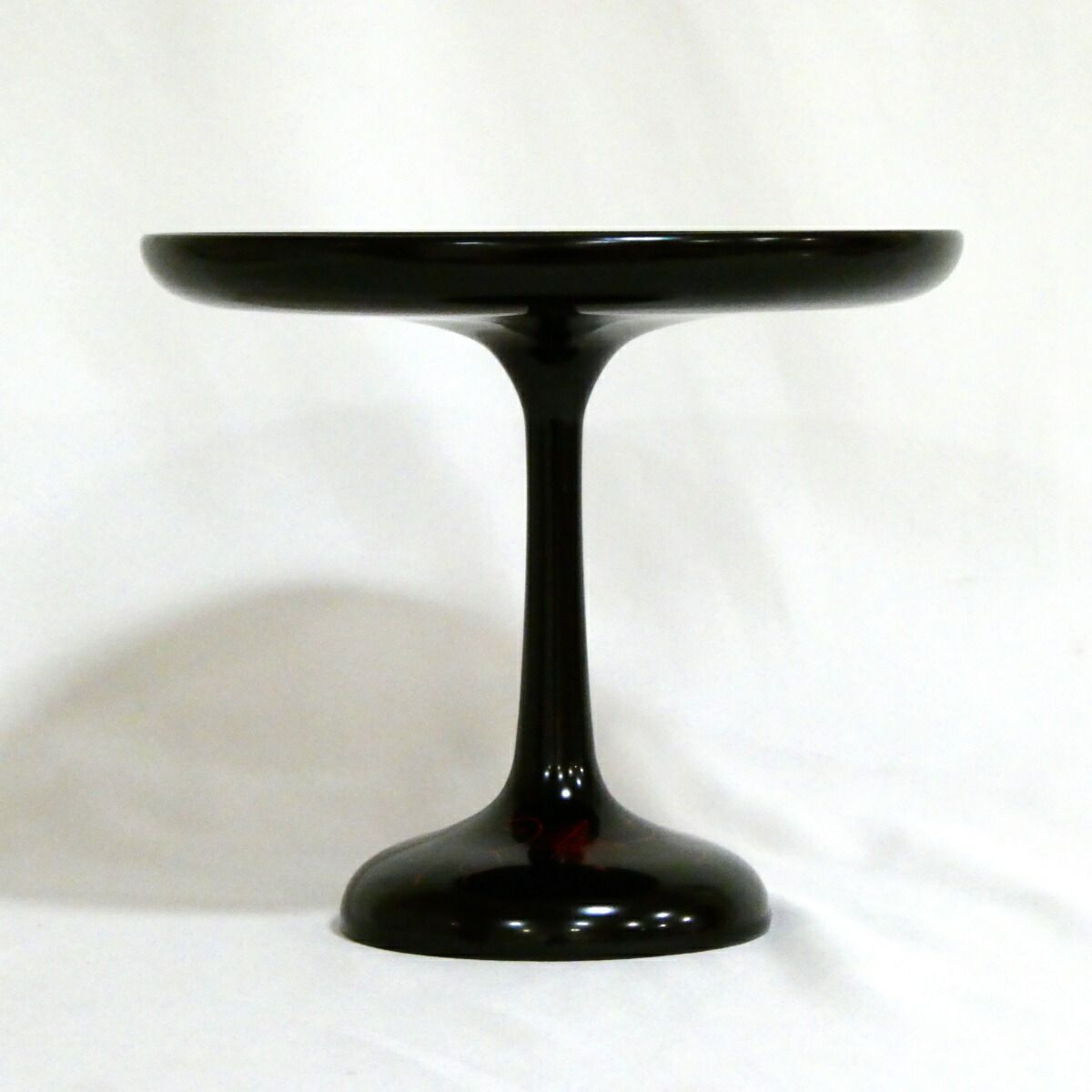 黒塗　唐草蒔絵　高杯　高月　一対 茶道具】松唐草蒔絵 貴人高杯 木製真塗【中古・美品】 - メルカリ