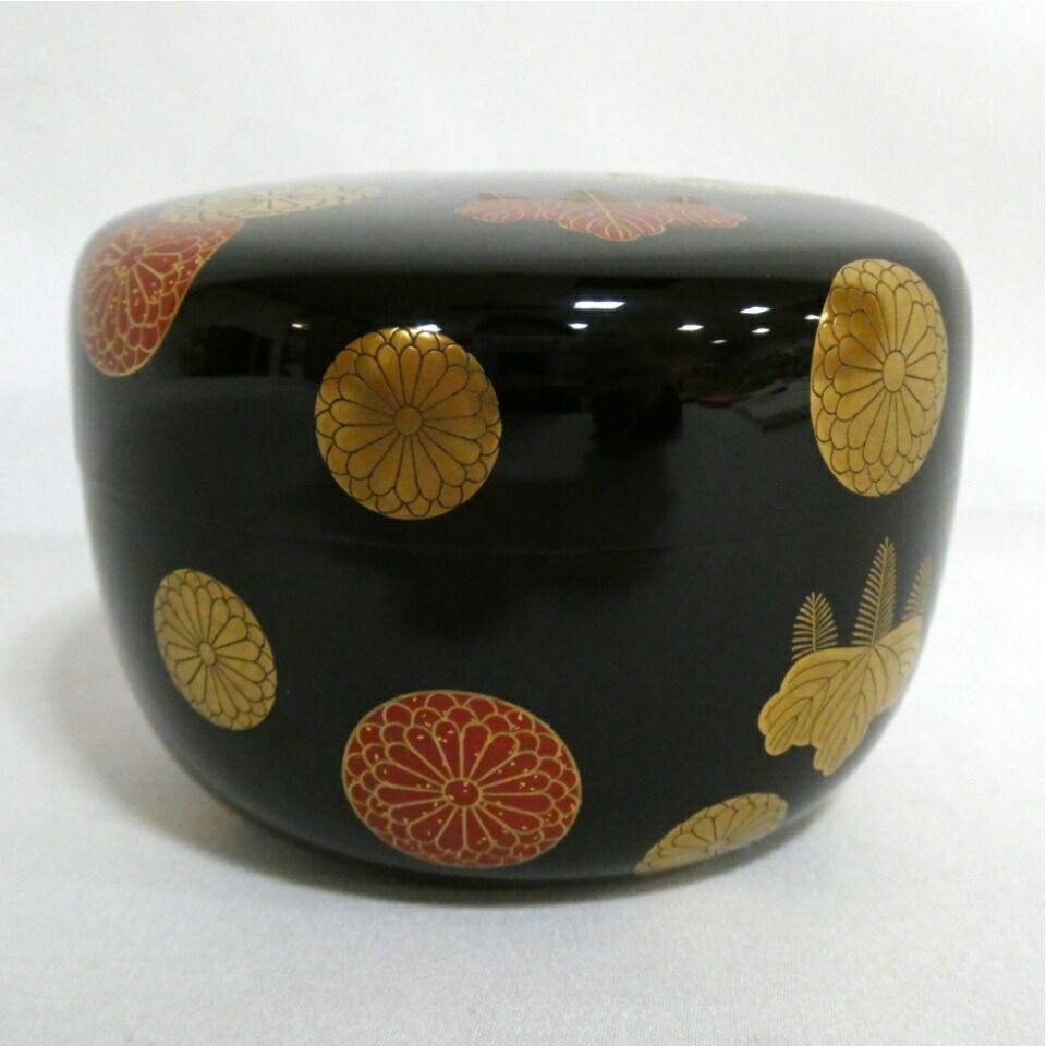 茶道具 漆工芸師 川端近左作 太閤桐絵欅拭漆香合 共箱 V R6797 Amazon