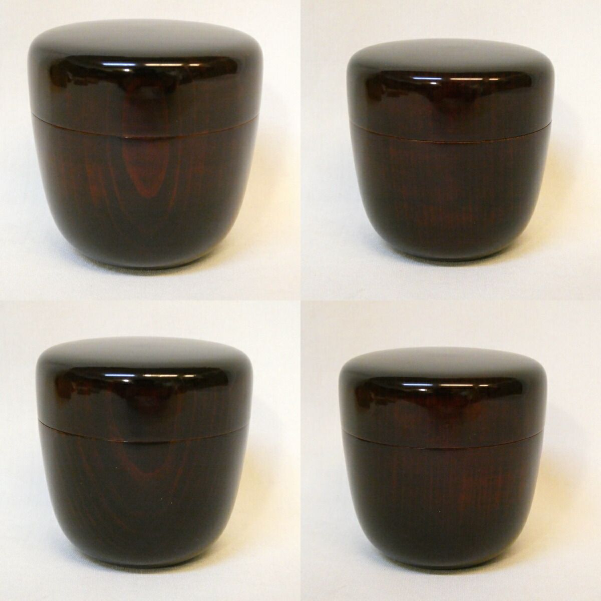 立花大亀老師御書付】 平安指物師三代 稲尾誠中斎作 大棗 浮御堂古材を