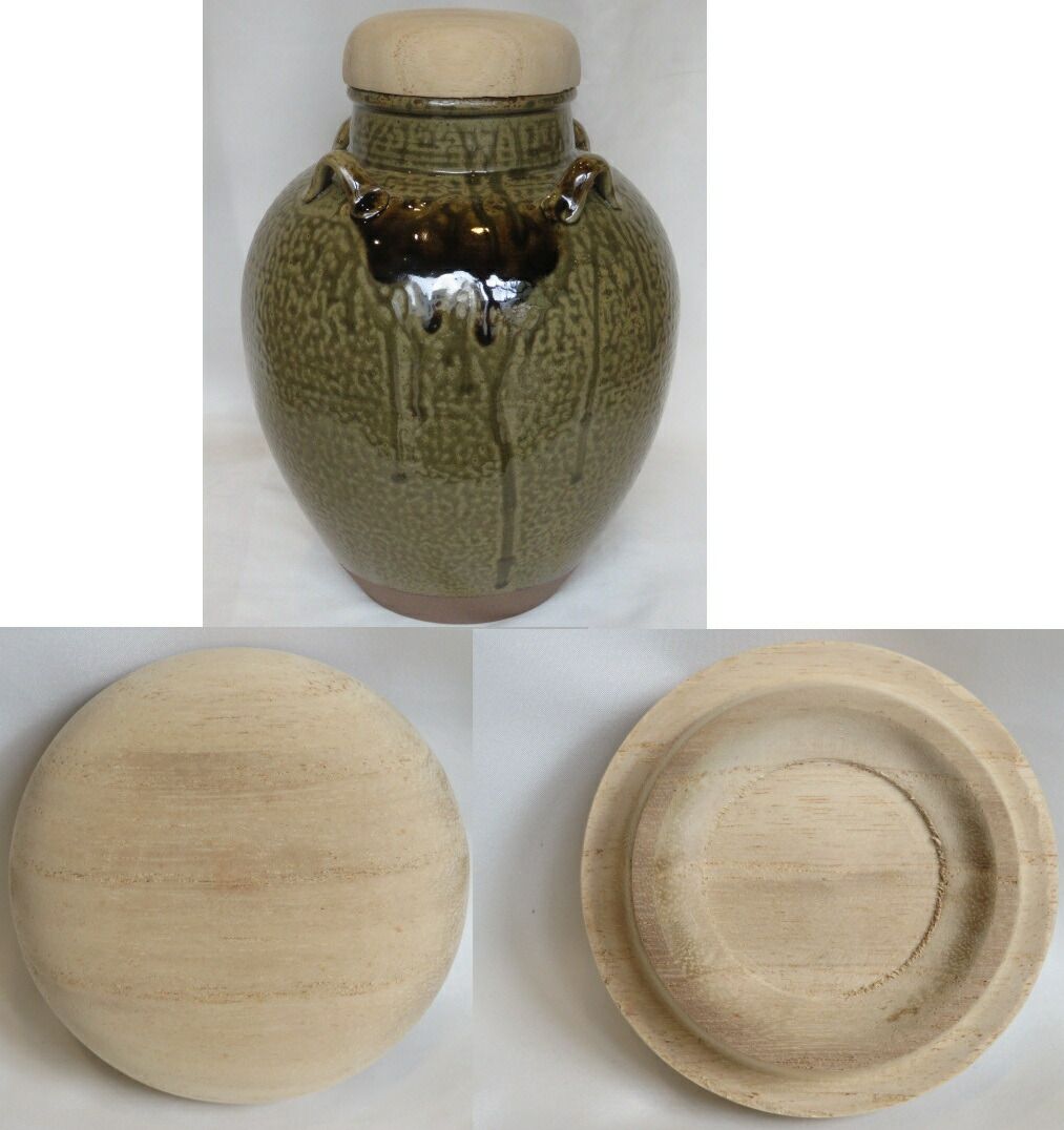 口切りの茶事】信水窯 市野信水作 丹波焼 飾壷 正絹紐『飾紐解説書付