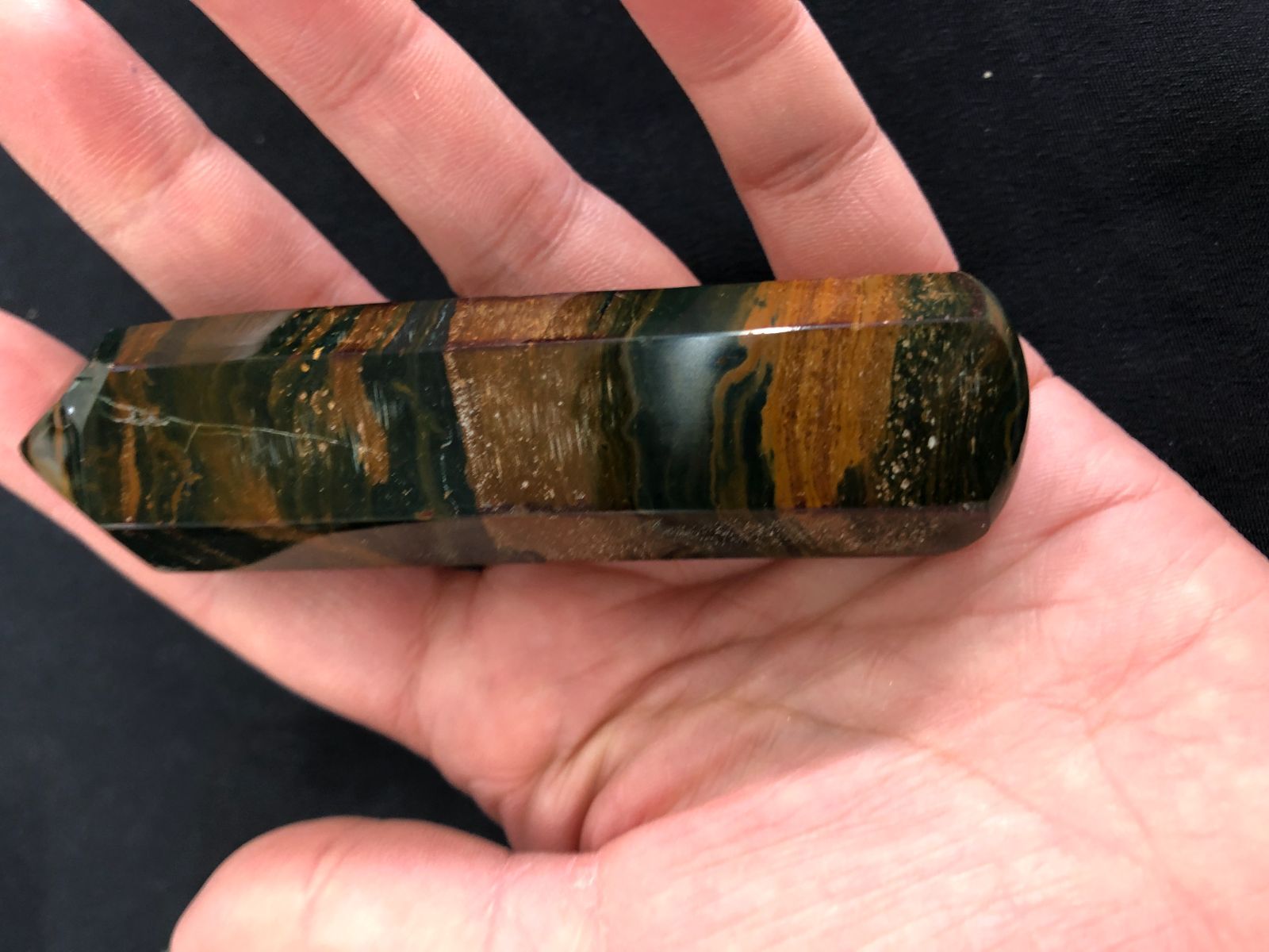 天然石オーシャンジャスパーマッサージワンドBOX/マダガスカル産