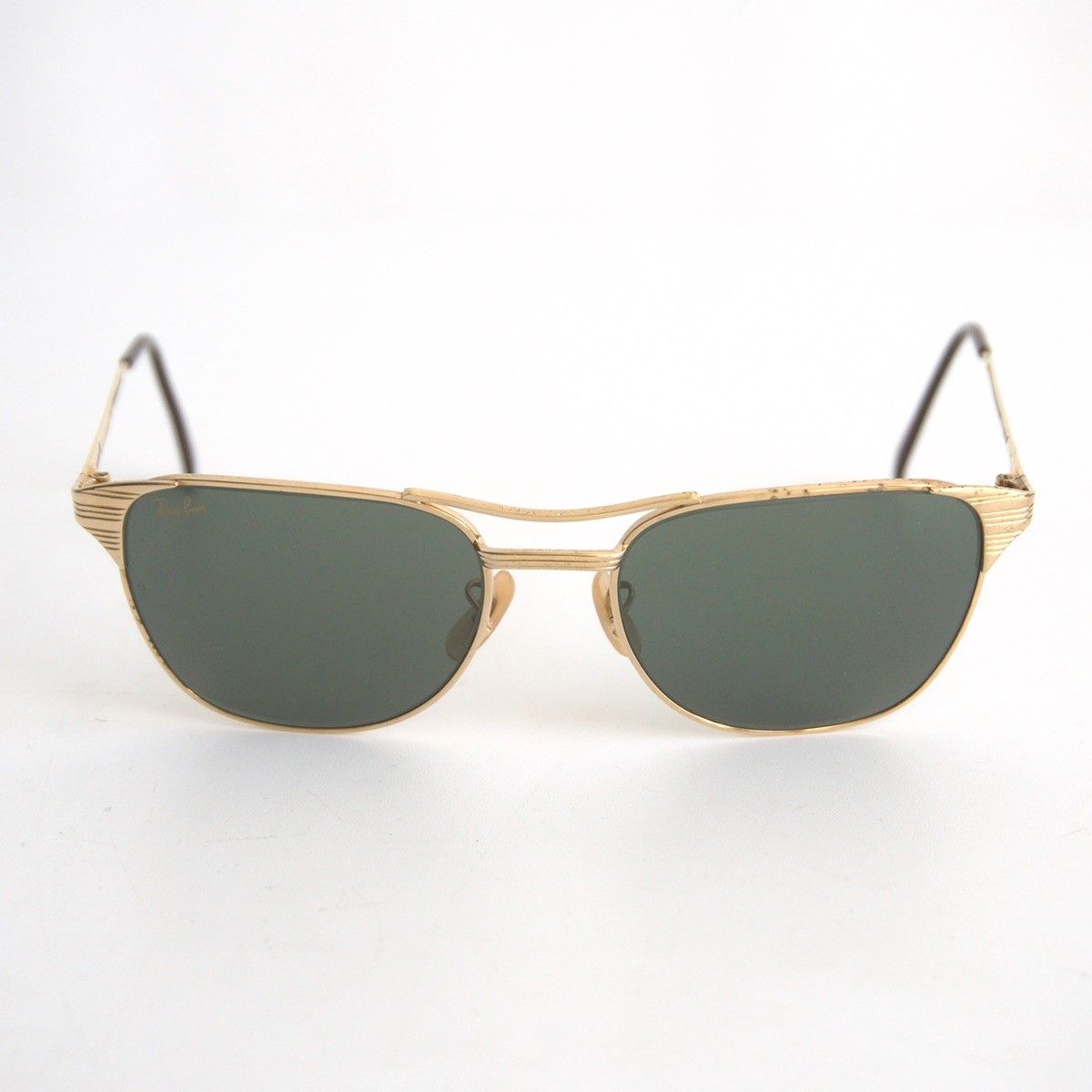 美品　Ray-Ban B&L ゴールドフレーム サングラス　SIGNET Ⅱ 90S】RAY BAN【B&L SIGNET】 ゴールドフレーム サングラス レイバン