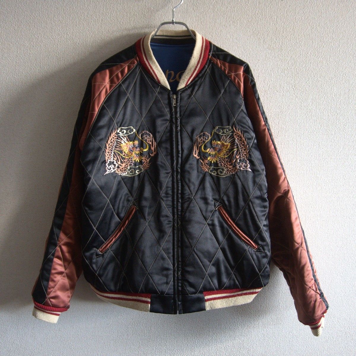 M品番】TAILOR TOYO【M18484/ リバーシブル スカジャン】 L スーベニア