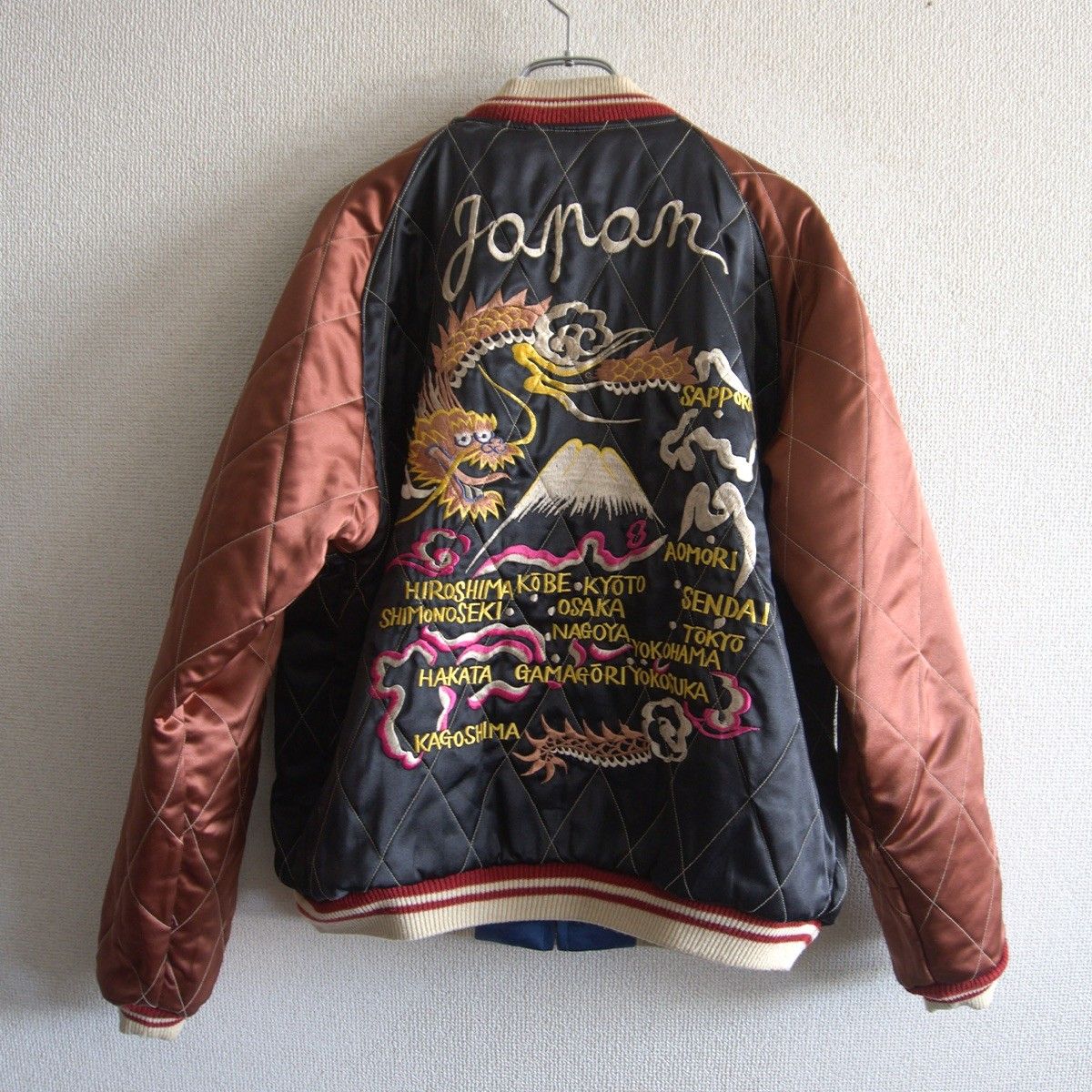 M品番】TAILOR TOYO【M18484/ リバーシブル スカジャン】 L スーベニア