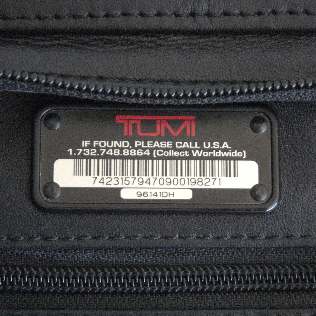 定番】TUMI トゥミ 【96141DH Alpha Leather】 トゥミ レザー