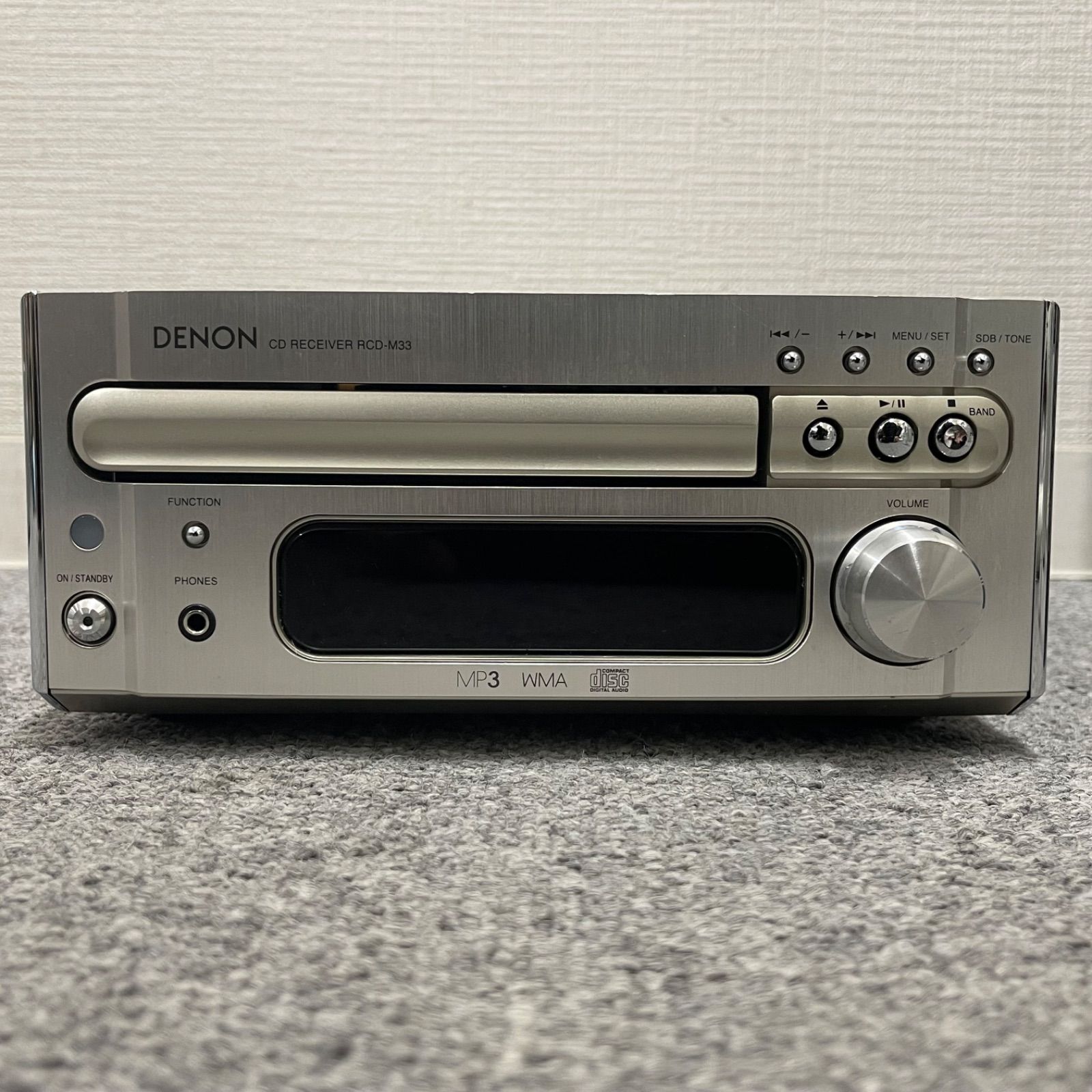 NPA】ジャンク DENON デノン CDレシーバー RCD-M33 - メルカリ