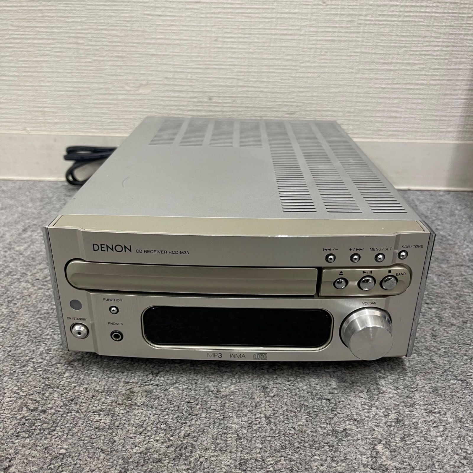 NPA】ジャンク DENON デノン CDレシーバー RCD-M33 - メルカリ