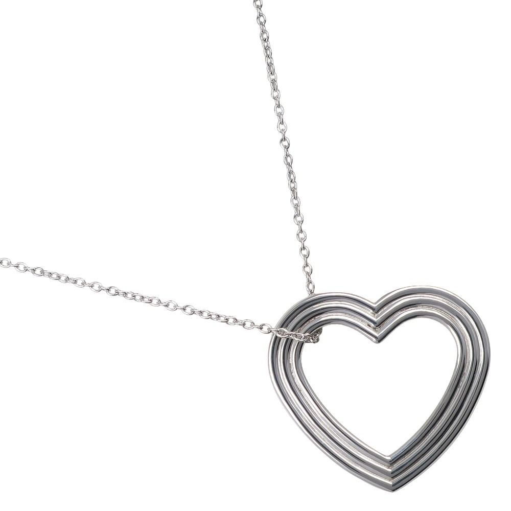 ティファニー メナード 925 ハート ブローチ シルバー 約10.3g TIFFANY&Co.】ティファニー ハート メナードコラボ シルバー925