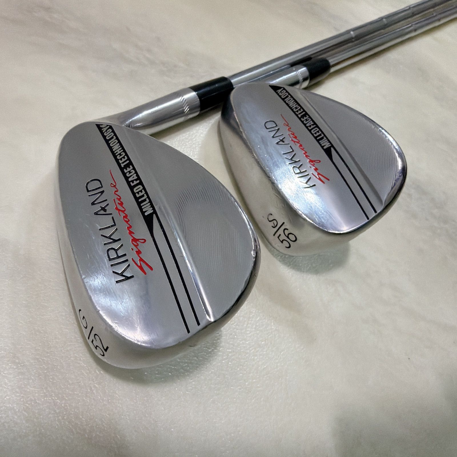 新品グリップ カークランドシグネチャー ゴルフ GW SW 52度 56度