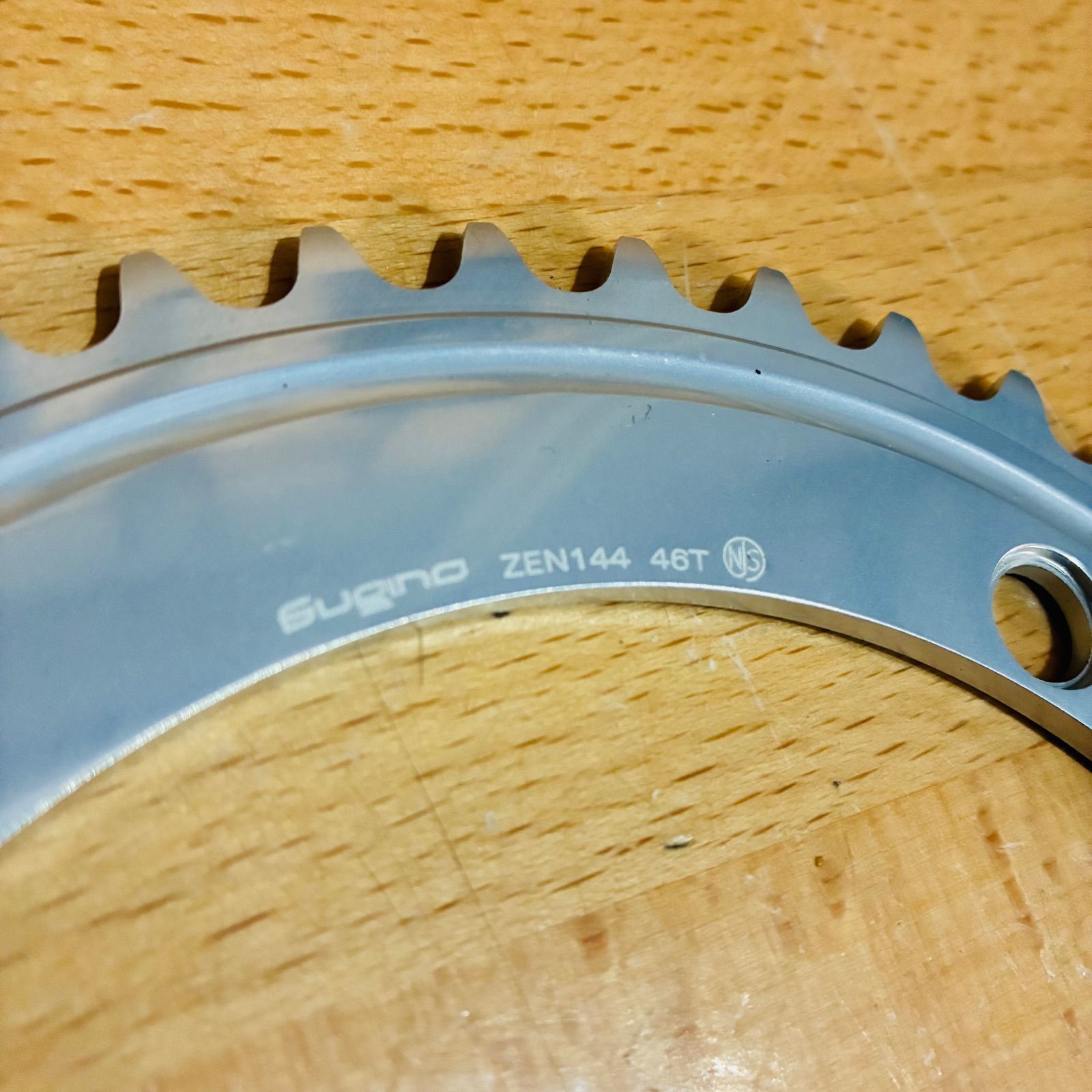 未使用】 スギノ 禅 ZEN TRACK RACING P.C.D.144mm 46T 5アーム