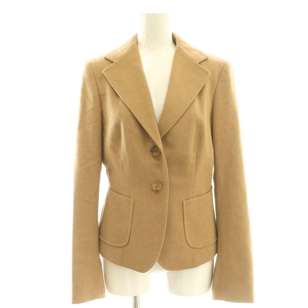 マックスマーラ MAX MARA セットアップ キャメルウール ジャケット