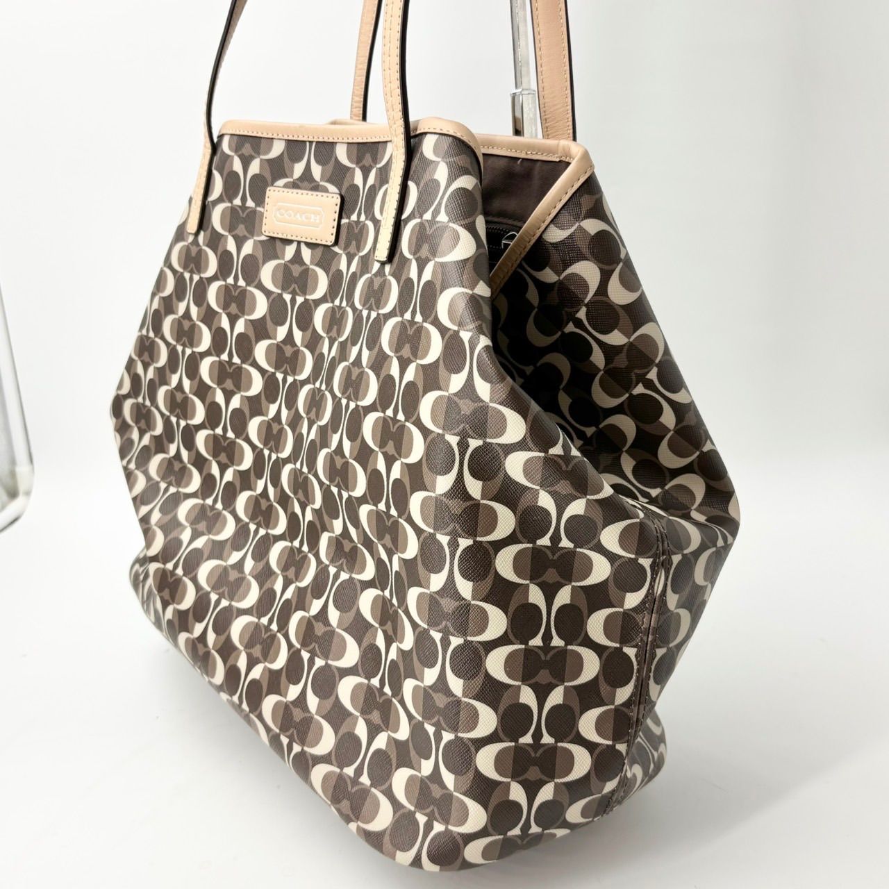 COACH コーチ シグネチャー F25673 トートバッグ 肩掛け PVC 1626