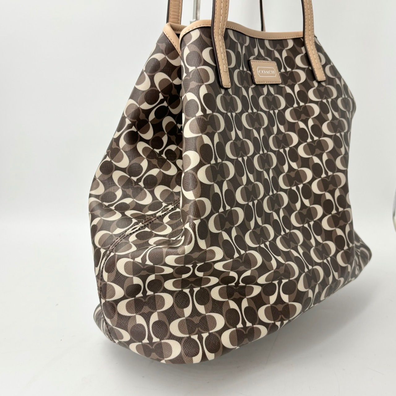 COACH コーチ シグネチャー F25673 トートバッグ 肩掛け PVC 1626