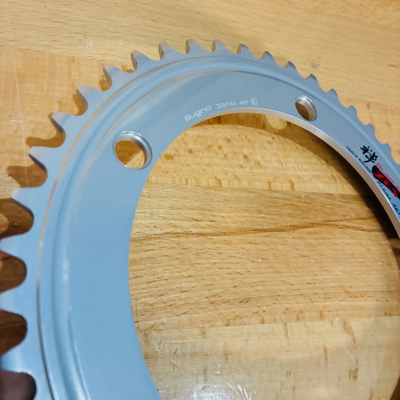 未使用】 スギノ 禅 ZEN TRACK RACING P.C.D.144mm 46T 5アーム