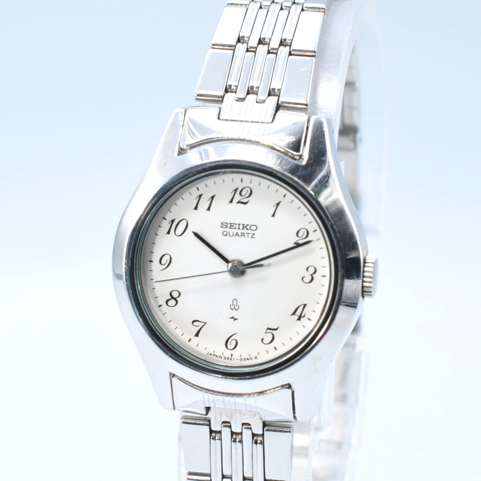 SEIKO セイコー 2621-0100 Quartz クォーツ Watch 腕時計 Ladiesレディース クリーニング済み