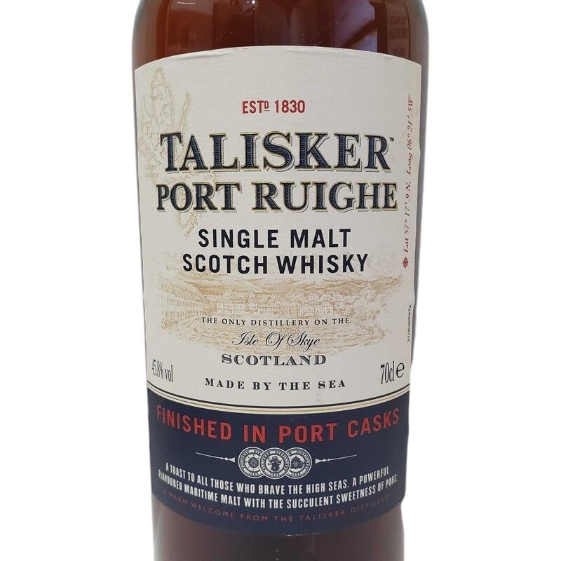 タリスカー ポートリー シングルモルト 700ml 箱付 - メルカリ
