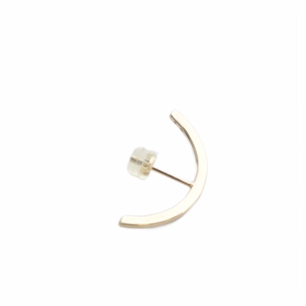 ヒロタカ hirotaka K10 Bow 片耳 ピアス イエローゴールド - メルカリ