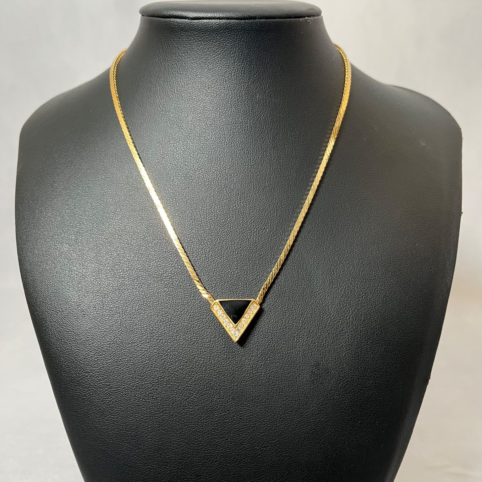 管2601-A1】Christian Dior クリスチャンディオール ラインストーン