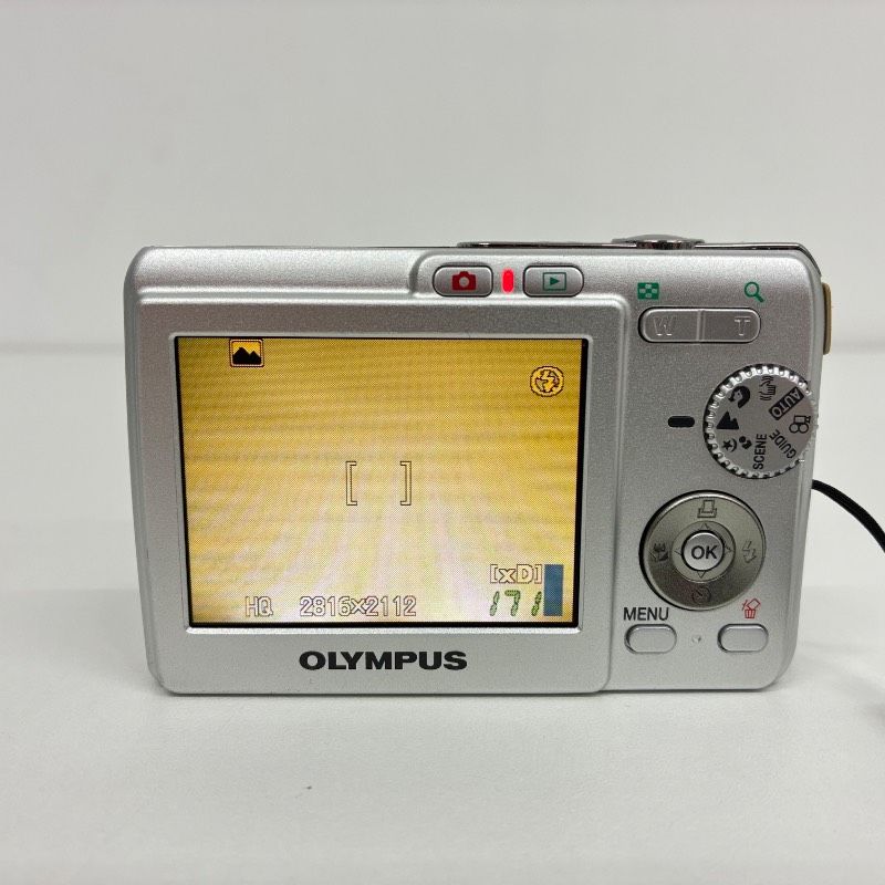 動作品】 OLYMPUS IMAGING CORP X-750 Silver オリンパス デジタル