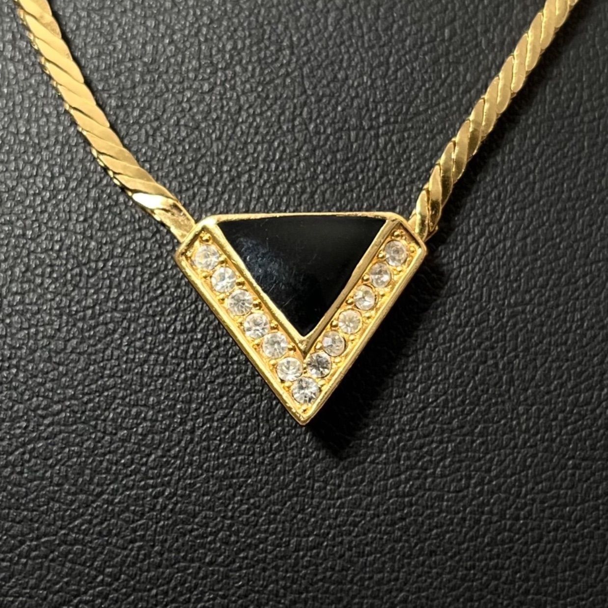 管2601-A1】Christian Dior クリスチャンディオール ラインストーン