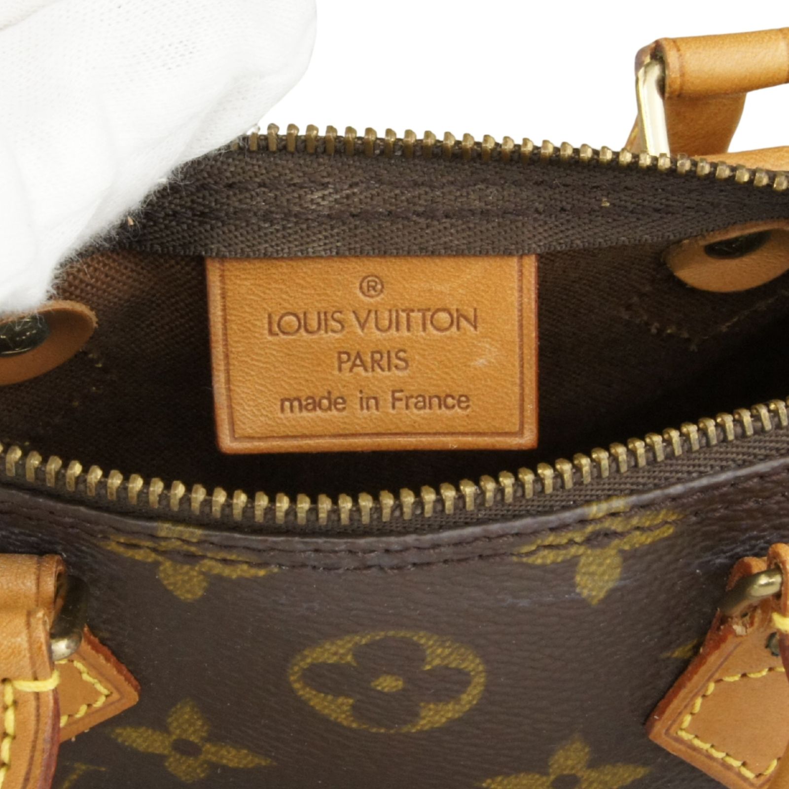 LOUIS VUITTON ルイヴィトン モノグラム ミニスピーディ ハンドバッグ