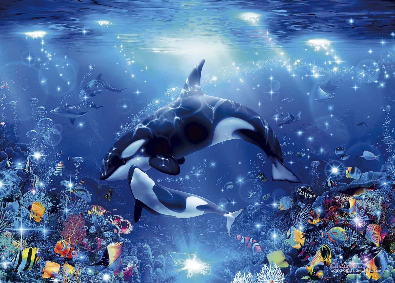 ラッセンMOTHER'S LOVE ジグソーパズル KONAMI ラッセンMOTHER'S LOVE ジグソーパズル KONAMI - メルカリ