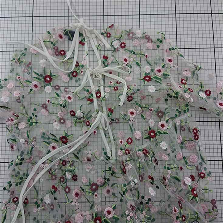 ◇ ⊂ シスター ジェーン sister jane フラワー刺繍レースワンピース S