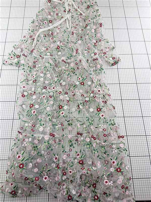 ◇ ⊂ シスター ジェーン sister jane フラワー刺繍レースワンピース S