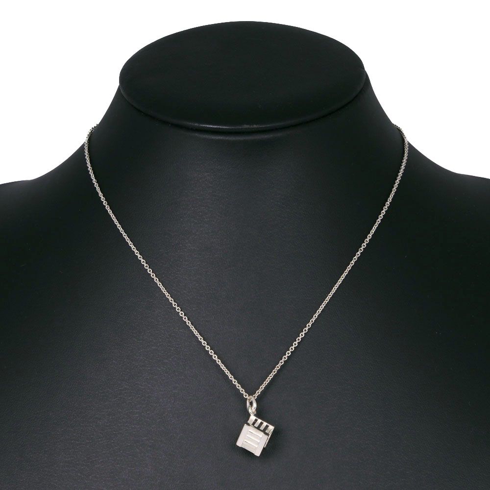 Tiffany ティファニー　アトラスキューブ　シルバーネックレス TIFFANY&Co.（ティファニー） ネックレス アトラスキューブ シルバー
