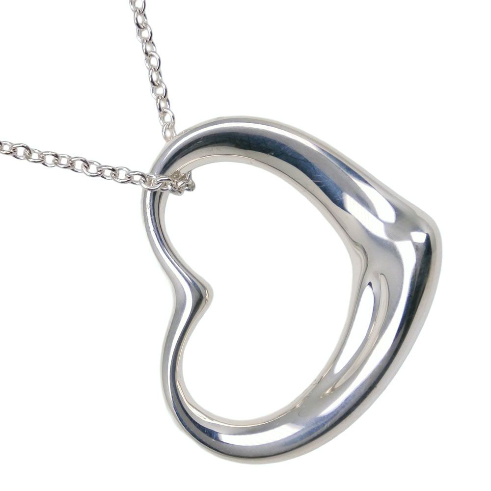 【TIFFANY&Co.】ティファニー オープンハート エルサ・ペレッティ シルバー925 レディース 8.3g ネックレス