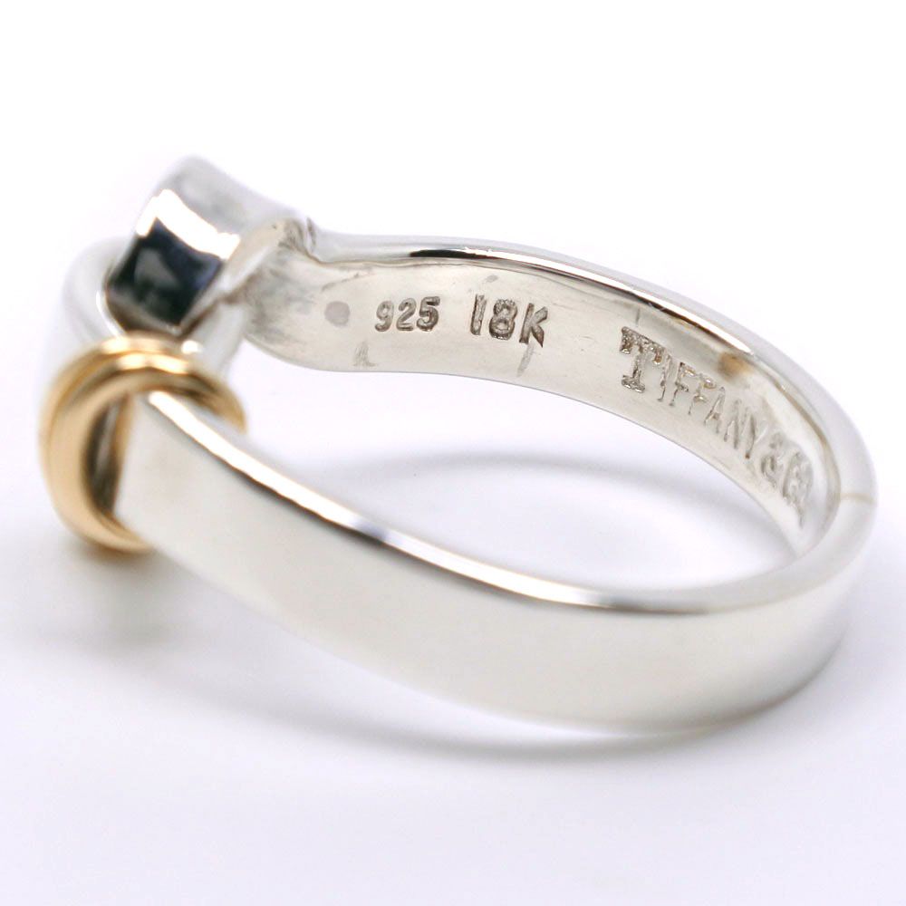 TIFFANY&Co.】ティファニー フック＆アイ シルバー925×K18イエロー