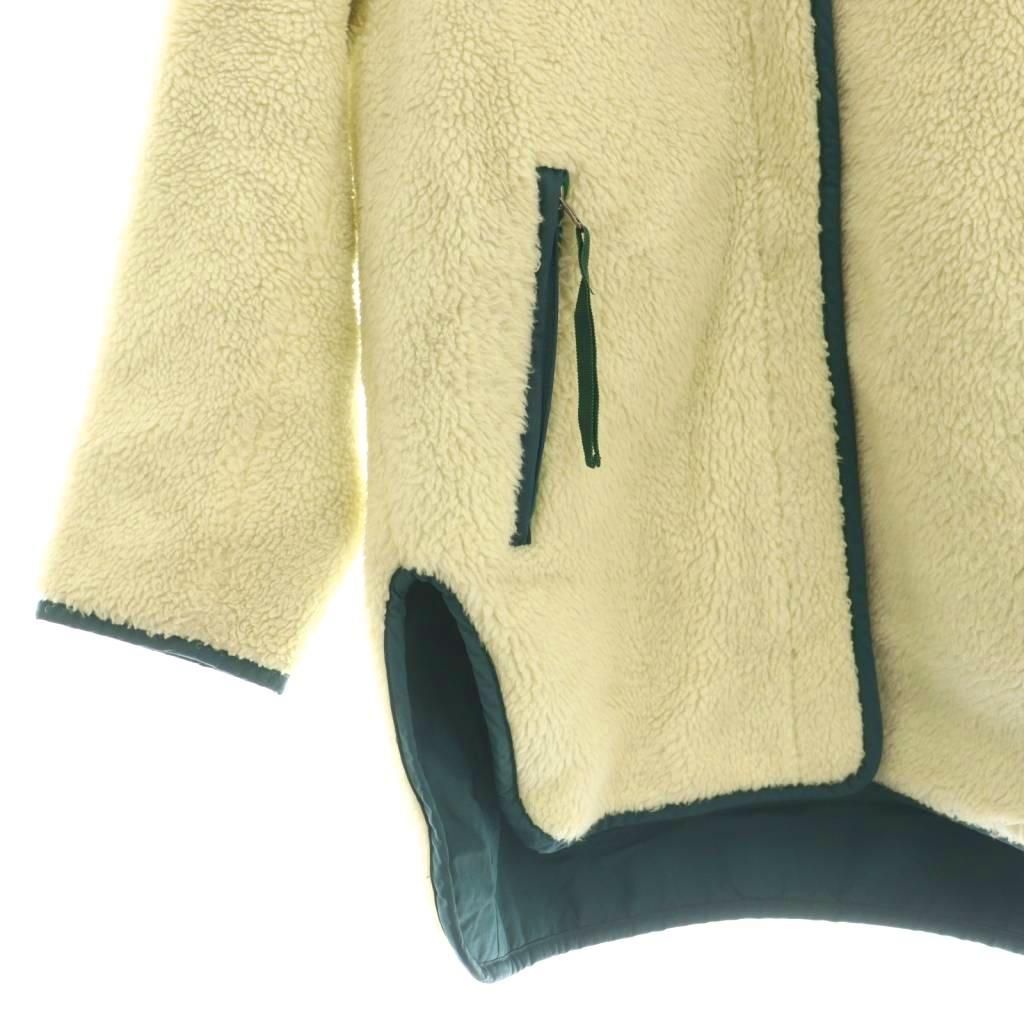 ナゴンスタンス nagonstans リバーシブル ノーカラーボアコート  