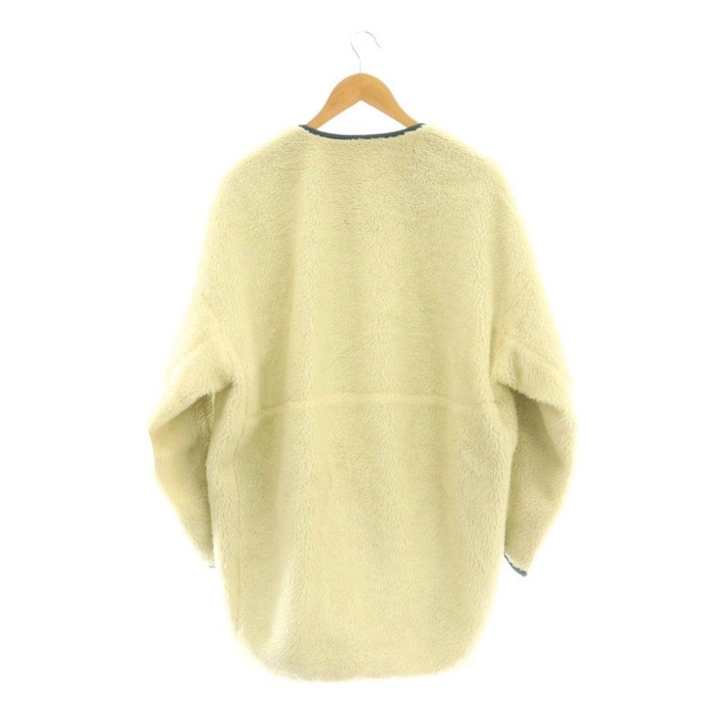 ナゴンスタンス nagonstans リバーシブル ノーカラーボアコート  