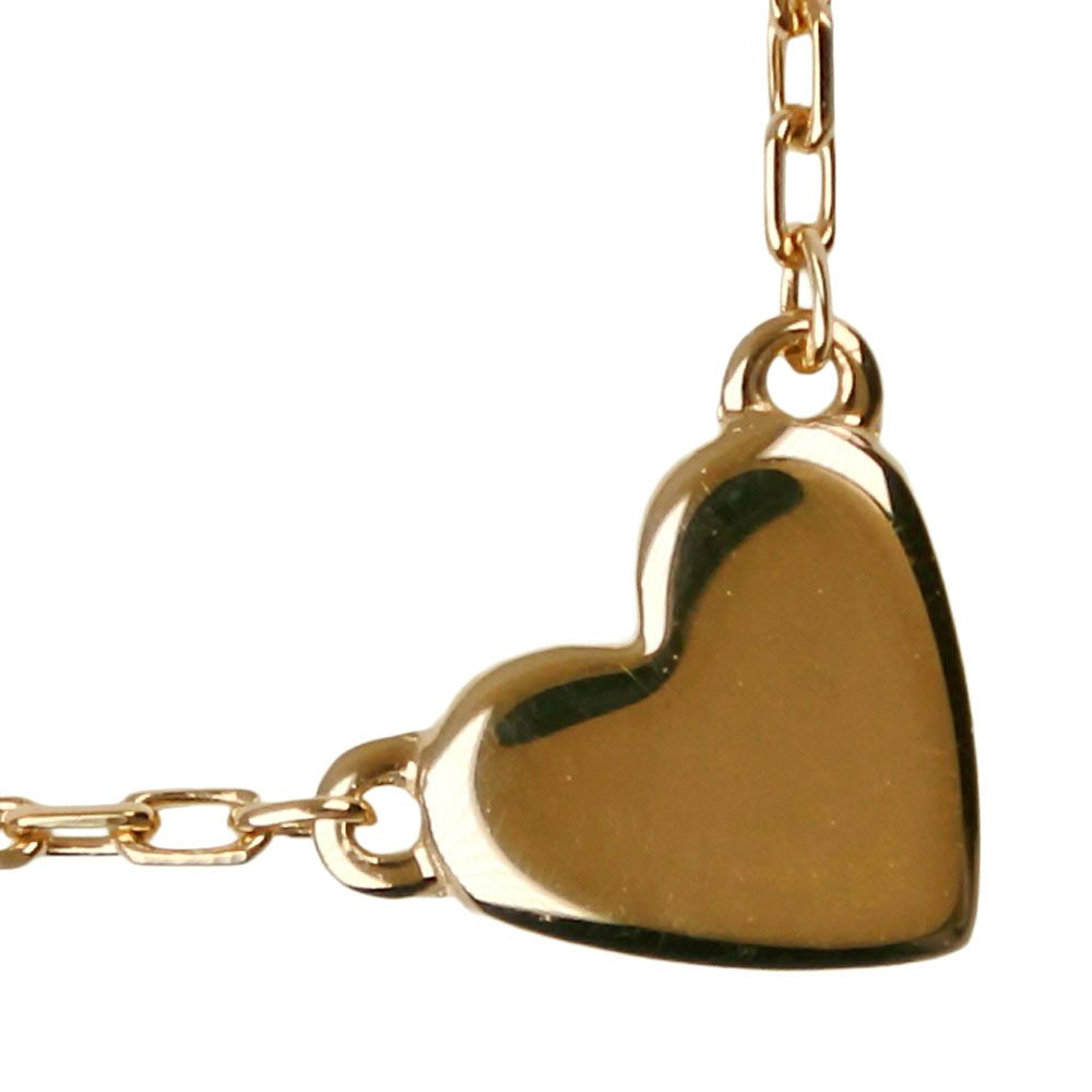 アーカー AHKAH イエローゴールド ハートネックレス 18K AHKAH 