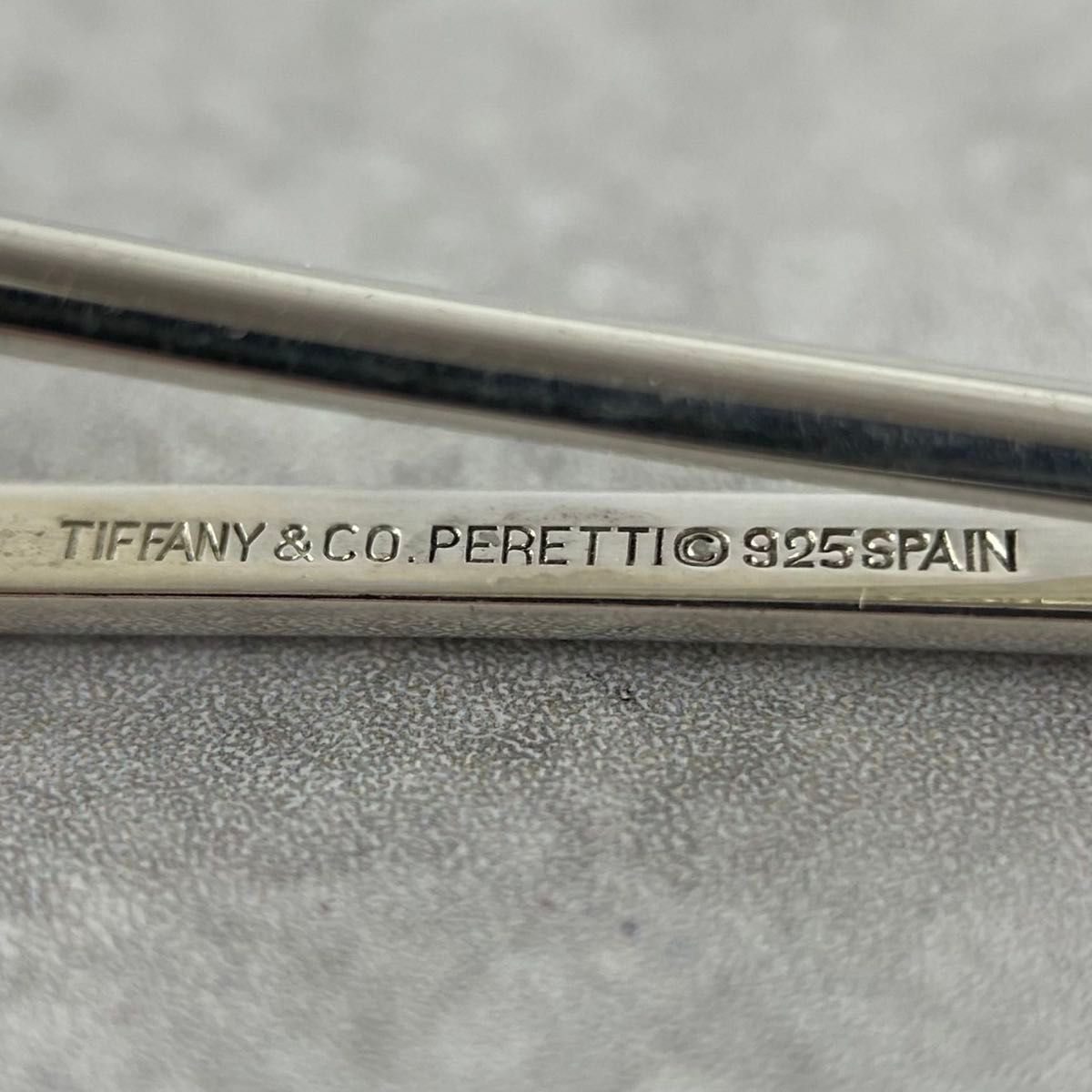 ティファニー 希少 ティアドロップ タイピン エルサペレッティ P100fe 
