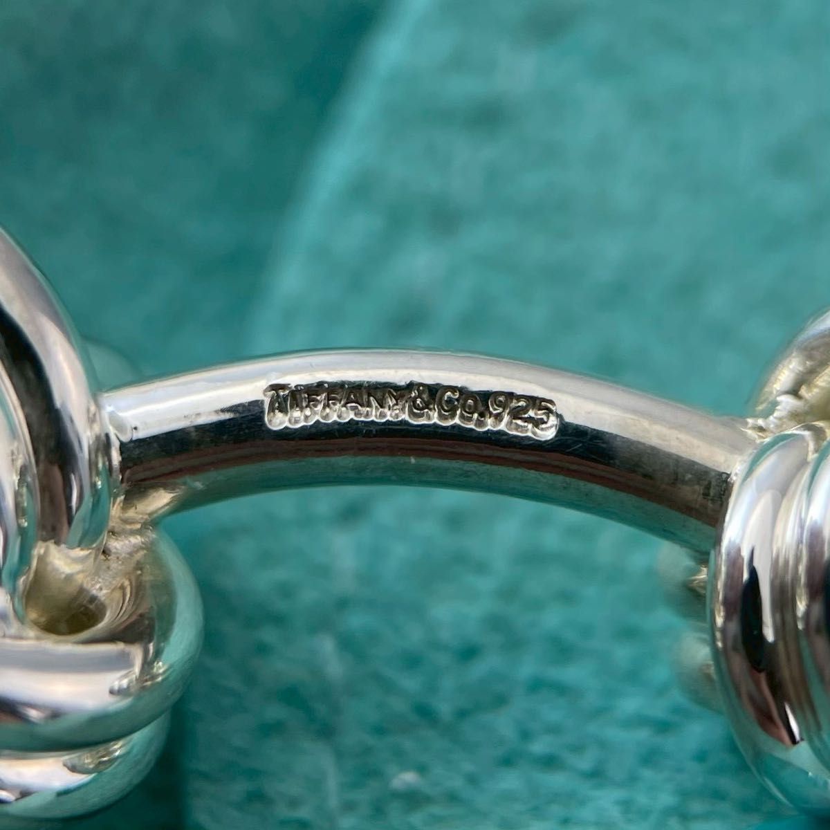 オールドティファニー シルバー 925 ツイスト ノット カフス YQ13fe