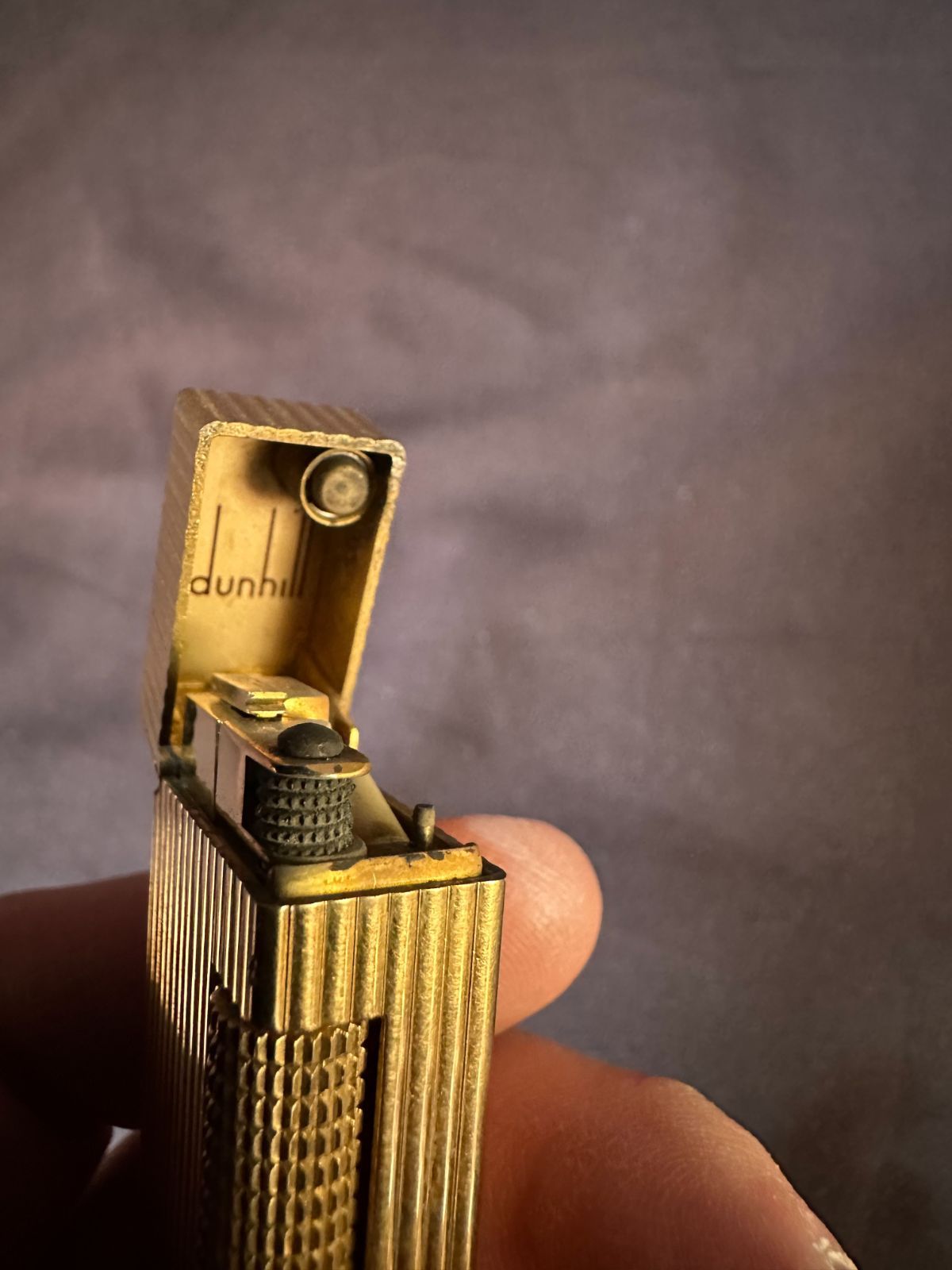 ダンヒルライター着火確認済み O249-301【着火確認済】Dunhill