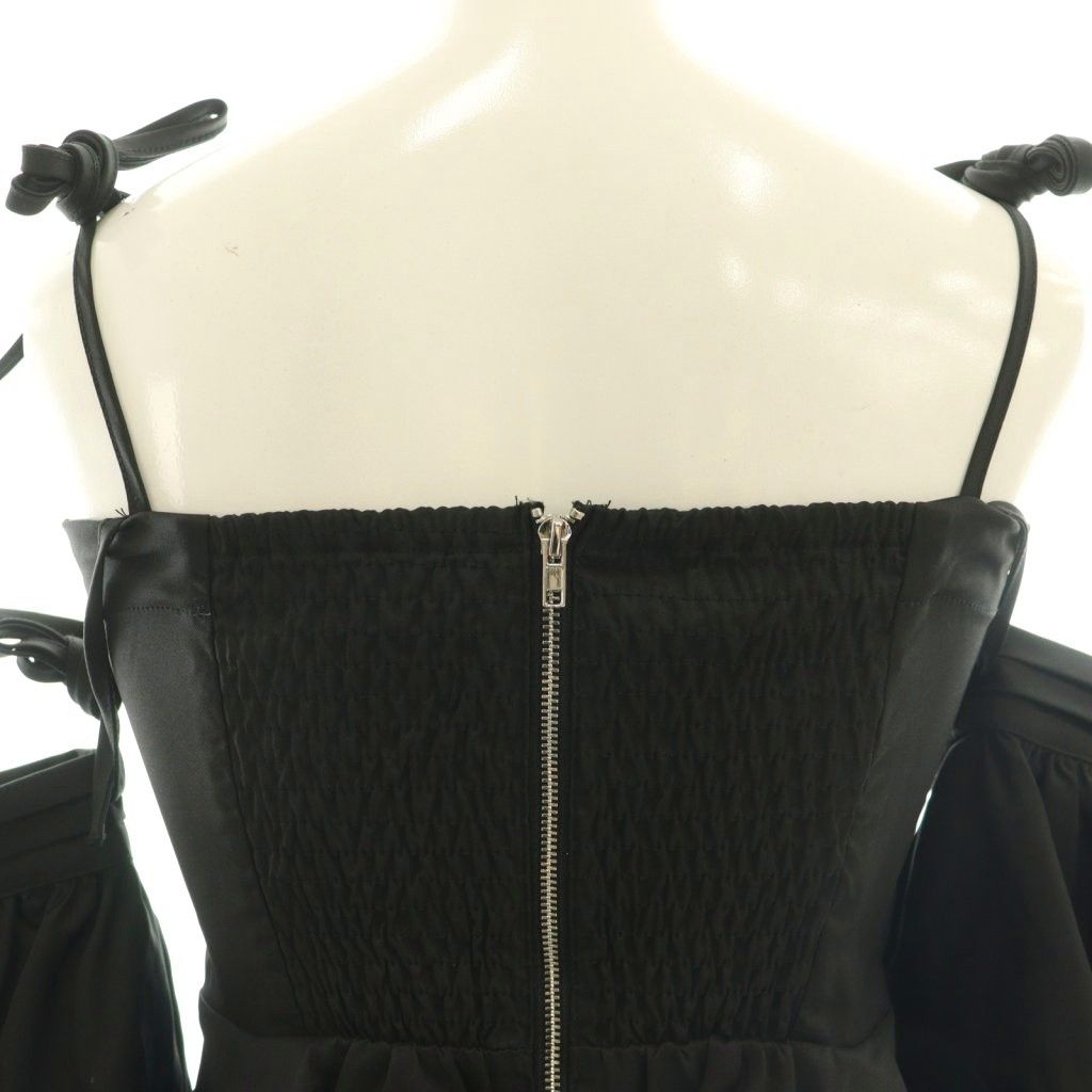 アメルジュ amerge. ビスチェトップス パフスリーブ ブラウス M