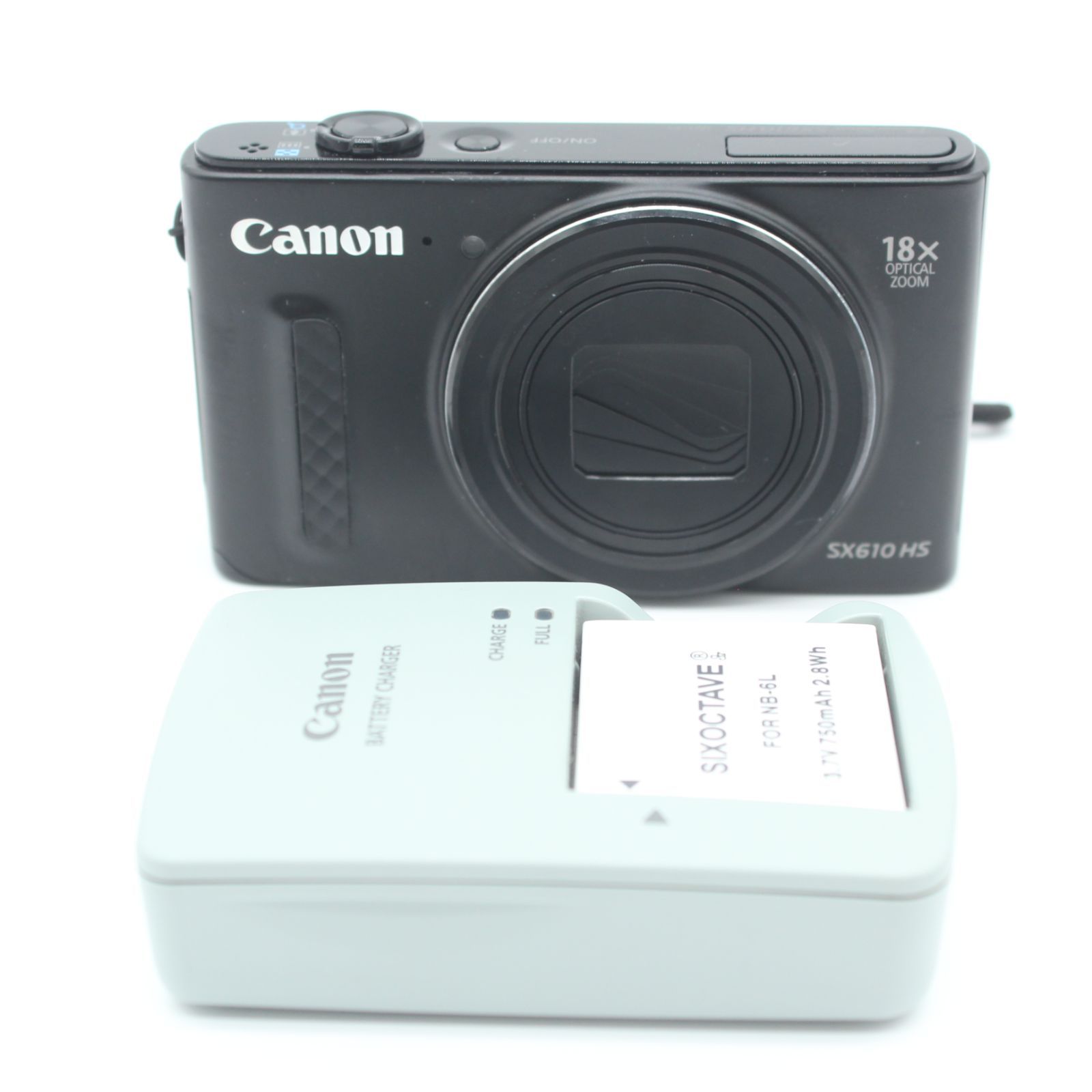 ≪美品≫ Canon PowerShot SX610 HS ボディ ブラック #20251222-3116