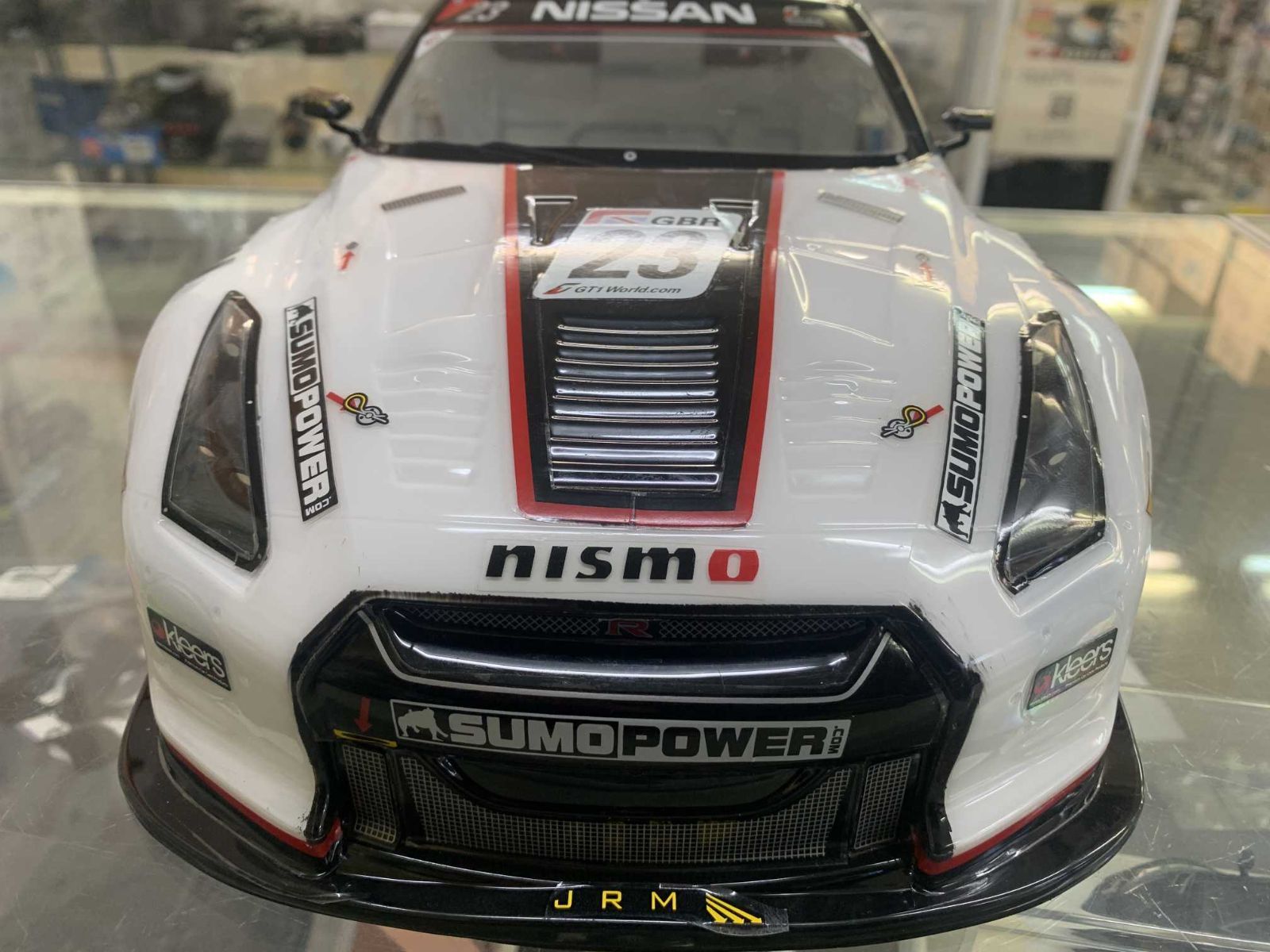 塗装済みボディ タミヤ 1/10 SUMO POWER GT NISSAN GT-R 塗装済み