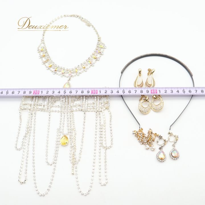 社交ダンス 小物 まとめ売り セット イヤリング ネックレス チョーカー